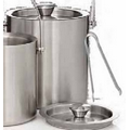 3 Liter Stainless Steel Jamboree Deluxe Ice Bucket w/Tongs